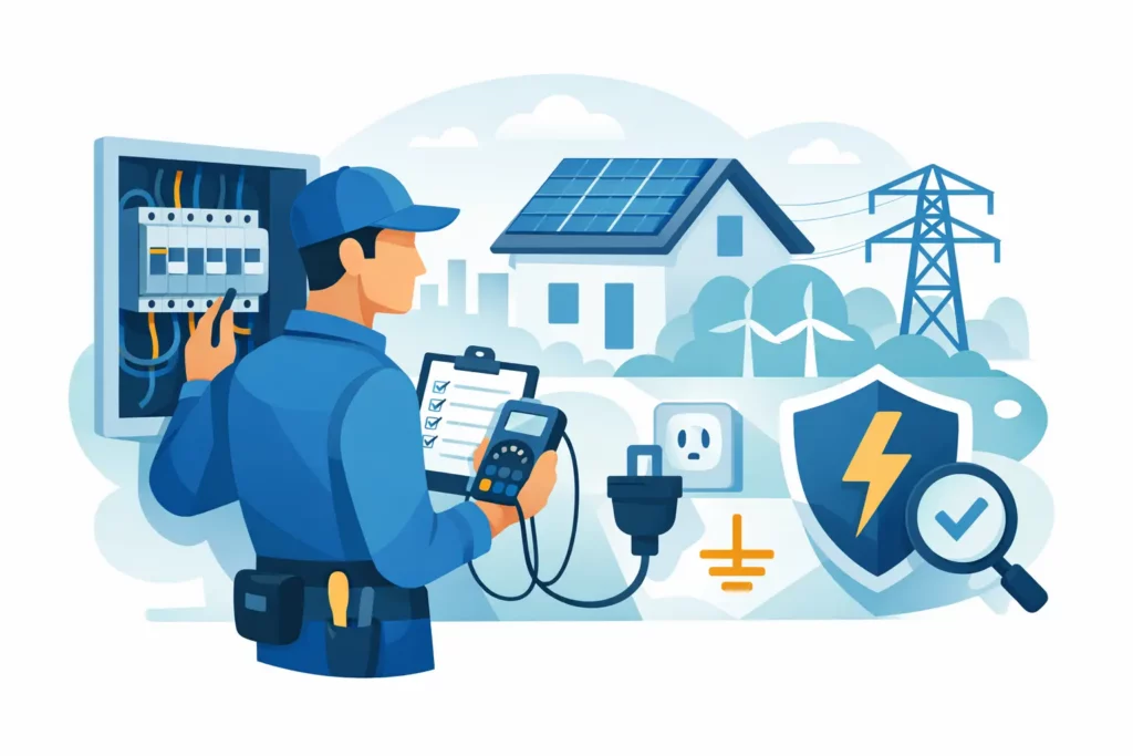 Handleiding elektrische keuring AREI