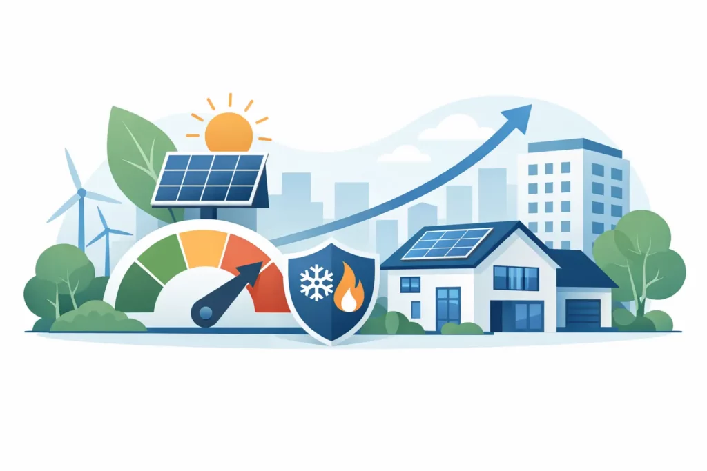 Strengere energie-eisen voor residentieel vastgoed