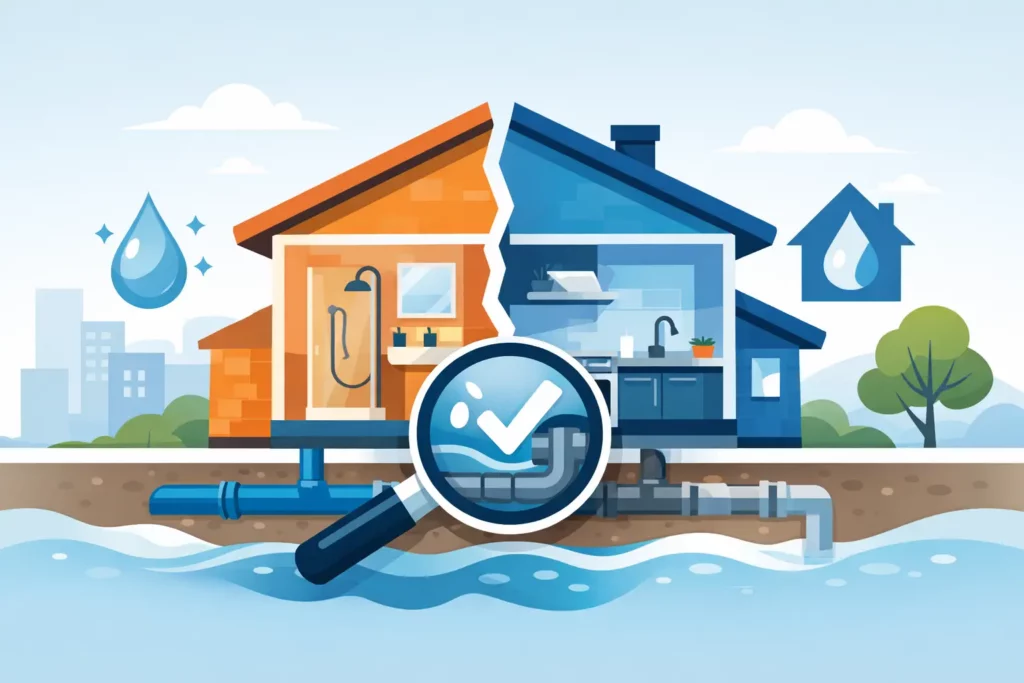 Wanneer is waterkeuring voor gesplitste woning nodig?