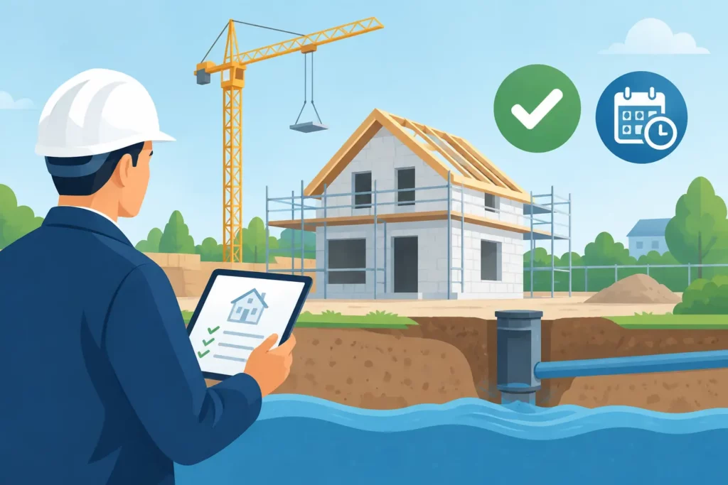 Waterkeuring nieuwbouw zonder vertraging plannen